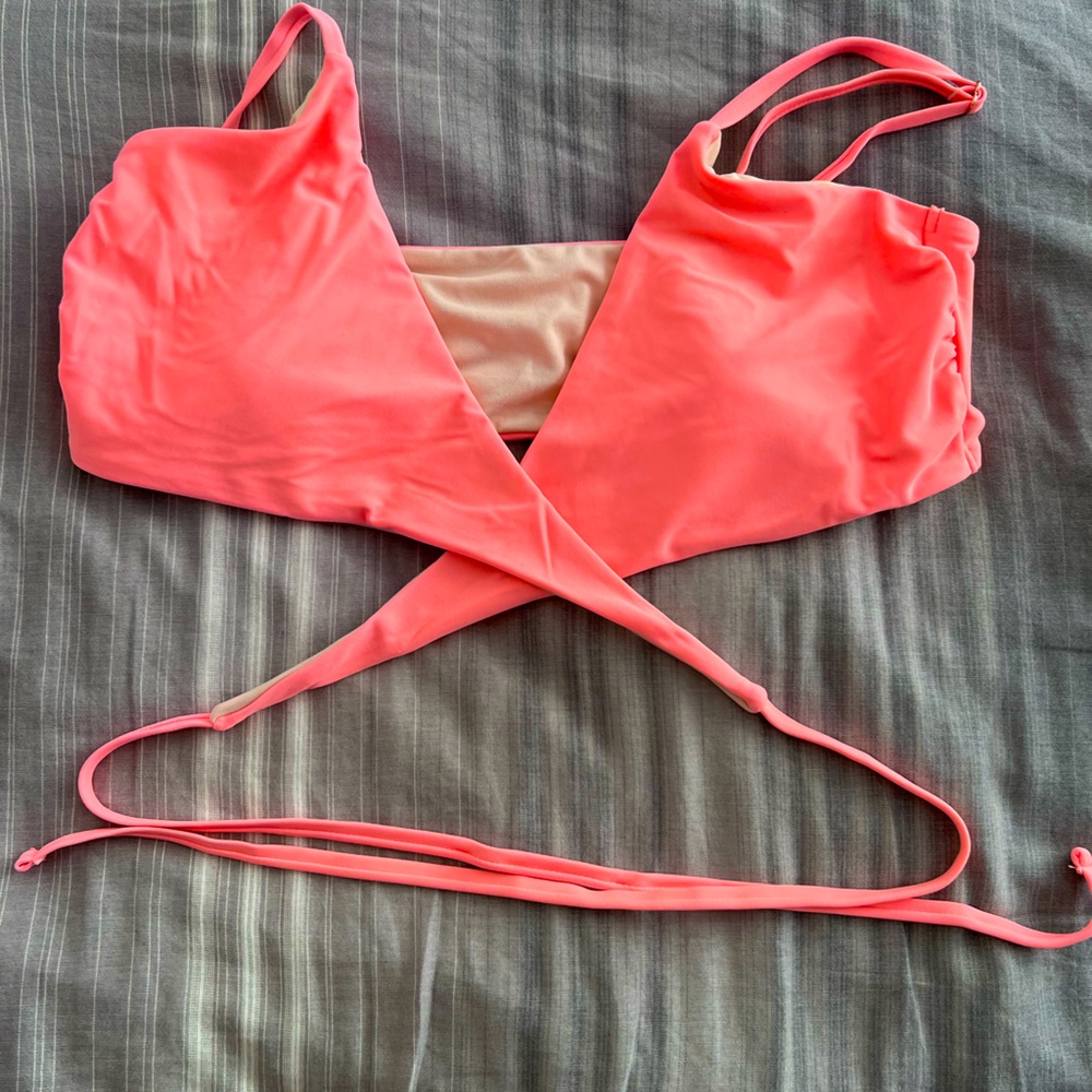 Women’s Coral Swim Top Cotton